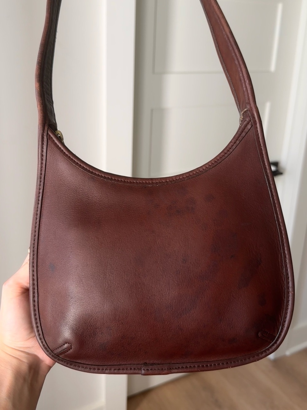 Vintage Coach mini ergo 9020 brown shoulder bag - Picture 3 of 13